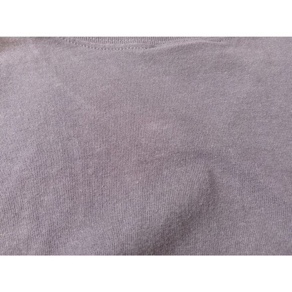 Cherokee Vintage Blue V-Neck Fabric Gel Painted Horse Design Tee Women's Medium - Picture 8 of 12